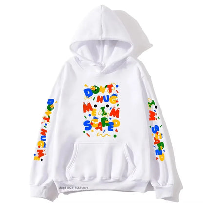 2025 Cartoon Graphic Dont Hug Me Im Scared Hoodies Men's Sweatshirts Unisex Sudaderas for Women Clothing Harajuku Top Y2k