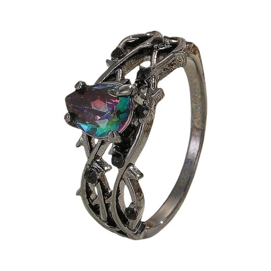 Delicate Rings Eye Catching Vintage Rings Hand Jewelry Finger Rings for Daily