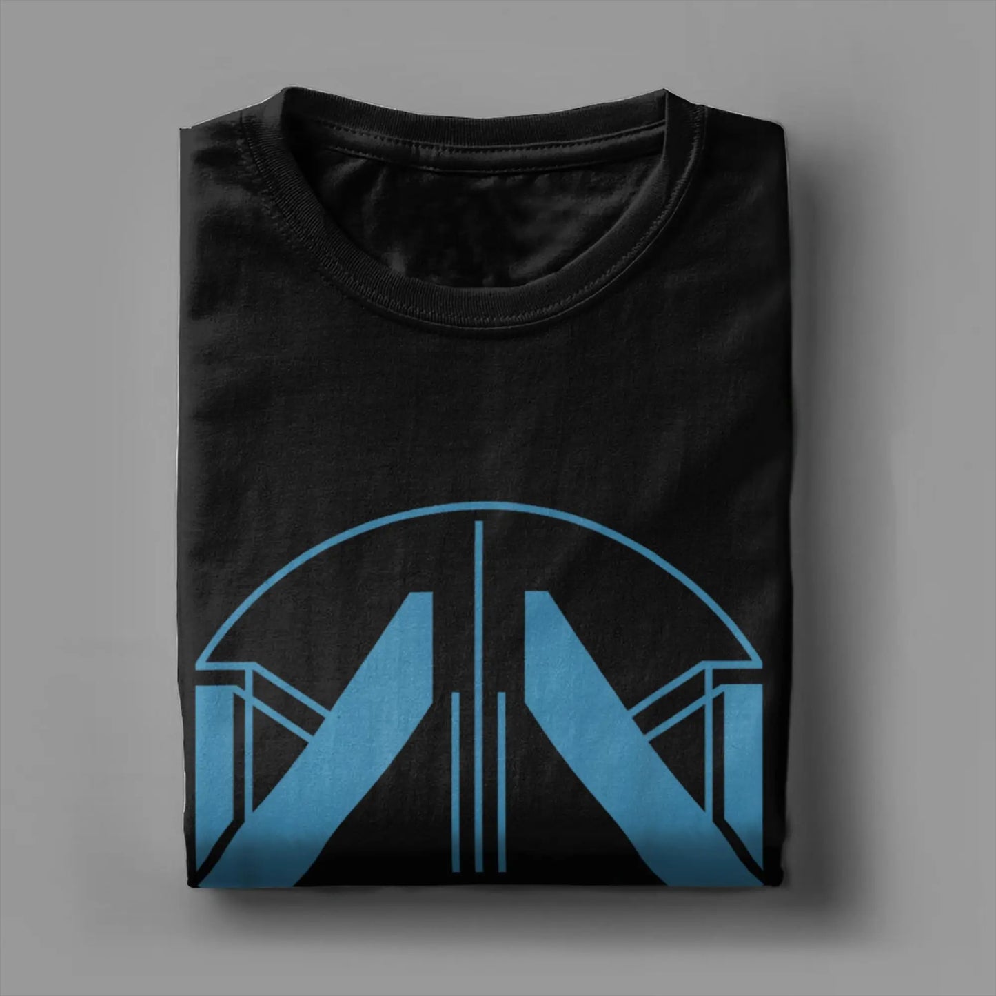 Men T-Shirts Drawbridge Logo Death Stranding 2 Casual Cotton Tee Short Sleeve Gaming T Shirts Crew Neck merch Birthday Present