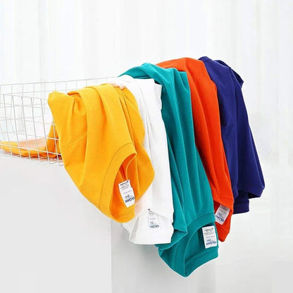 Men's t-shirts 100% Cotton Men t shirt O-Neck Solid Color Tshirt Man Tees high quality T shirt 2025 Hip-hop tshirt for Male Tops